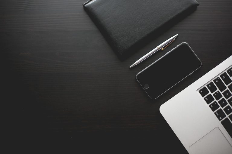 Office, desk, smartphone — Create Without Restrictions Using AI Image Generator Uncensored